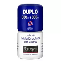 Neutrogena Norwegian Formula Deep Moisture Comfort Balm for Body and Face 2x300ml