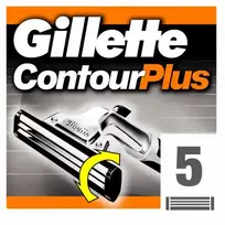 Gillette Contour Plus Refill 5 Units