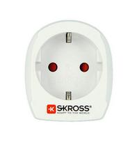 Skross 1.500203-E power plug adapter Type B Universal White