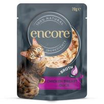 Encore Cat Chicken Breast with Duck in Broth 70 g | ENC8125-4CE | 5060481898119