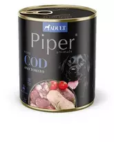Piper konservai šunims su menke ir pomidorais, 800 g