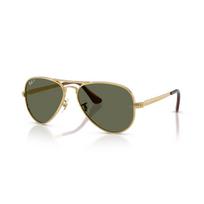 Ray-Ban Aviator Metal Max akiniai | Polarized | Arista Gold - Green