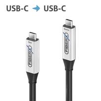 USB kabelis PureLink Seria PureLink FiberX – aktyvus optinis USB 3.2 Gen 2x1 USB-C 15,0 m | FX-I600-015 | 4251364731970