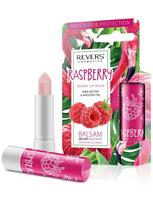 REVERS COSMETICS Lūpų balzamas su sviestmedžių ir avokadų aliejais (aviečių kvapo), 4 g