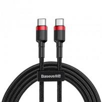 CABLE USB-C TO USB-C 2M/RED/BLACK CATKLF-H91 BASEUS