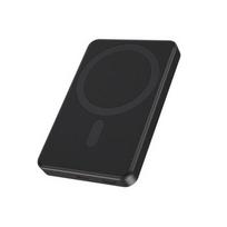 Gembird PB05-WPC15M-01 Magnetinė belaidė išorinė baterija 15 W, 5000 mAh, juoda