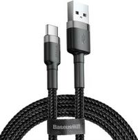 Baseus Cafule USB kabelis USB 2.0 0,5 m USB A USB C Juoda