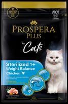 Prospera Plus Cat Sterilized 1+ Weight Balance Chicken 2 kg | 113159 | 8595681846433