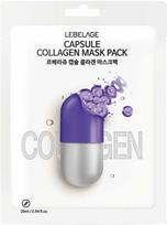 Veido kaukė Lebelage Capsule Collagen, 28 ml
