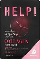 Veido kaukė Bergamo Help! Collagen, 25 ml