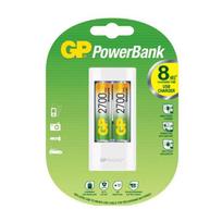 Įkroviklis Free GP USB U211, 2xAA ReCyko 2700 mAh