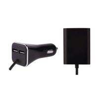 Automobilinis adapteris SMART 4xUSB 2.1A 12-24V
