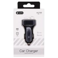 Automobilinis įkroviklis 2xUSB-A, 2.4A  OnePlus juodas