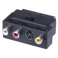 Adapteris SCART  į 3x CINCH + SVHS