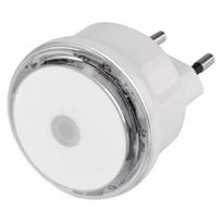 Naktinė lemputė 220 V 3x LED, jutiklis