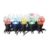 Girlianda DIDELI BURBULAI DCPM01 10 LED IP44 5m įvairių spalvų