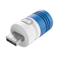 Įkraunamas žibintuvėlis XTAR UL1-120 RGB 120lm LED USB