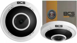 Vaizdo kamera Ip kamera Bcs-p-fip25fwr1: 5mp, 360°, mikrofon, Ir 10m