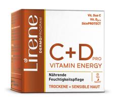 Kremas jautriai veido odai su vitaminais C+D LIRENE 50 ml