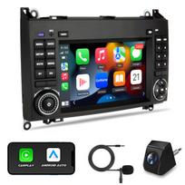 android 7 colių gps navigacijos sistema radijo Junsun mercedes a/b-klasse sprinter vito viano vw crafter gpa navi bluetooth wi-fi carplay vairo valdymu ir laisvų rankų režimu + kamera mikrofonas