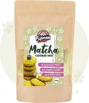 "FUJIMAN Matcha" sausainiai | Kepimo mišinys "Matcha" sausainiams | 100 % Matcha iš Japonijos - be skonio, be pakaitalų (1 x 250 g)
