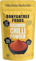 BanyanTree Foods Kašmyro raudonųjų aitriųjų paprikų milteliai 200 g ~ Visiškai natūralūs