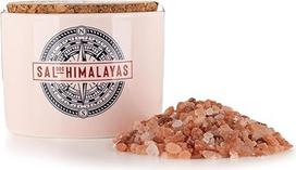 Himalajų rožinė druska iš Portugalijos, 150 g, keraminė skarda, 100% druska - gurmaniškas produktas, natūralus, be priedų