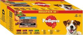 PEDIGREE Dogcare Šunų maistas porcijinis maišelis "Chunks in Sauce Adult" 40 x 100 g