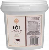 SCHRONISKO BUKOWINA Gryni jautienos riebalai 100% natūralūs 1kg kibiras