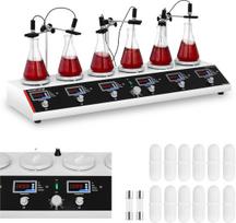 Steinberg Systems Laboratorinis magnetinis maišytuvas, 99 °C, laikmatis, 6 pozicijos + maišytuvai