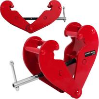 Steinberg Systems Sijos laikiklis su fiksavimo spaustuku, plotis 90–310 mm, 5000 kg (5 t)