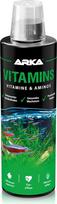 Vitamins Fish Freshwater 473 ml - Aminorūgščių ir multivitaminų priedas imuninei sistemai, gyvybingumui ir spalvoms - biologiškai prieinamas, be fosfatų - ARKA Vitamins
