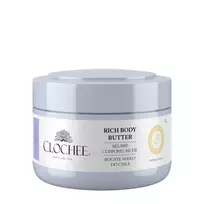 CLOCHEE_Rich Body Butter turtingas kūno sviestas Taukmedžio sviestas ir simondsijų aliejus 250ml