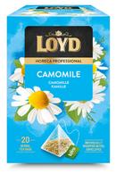Žolelių arbatos gėrimas LOYD HORECA ramunėlių skonio, piramidė, 20 x 1,5g
