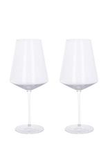 Aida - Ultima Mouthblown Crystal Glass Bordeaux 700 Ml. 2 Pcs. Giftbox - Raudonojo vyno taurės - Nude