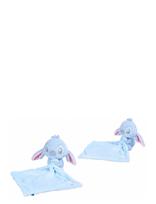 Lilo & Stitch - Simba Plush - Disney – Stitch With Comforter (Recycled) - Pliušinis žaislas - Mėlyna