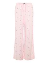 Gina Tricot - Loungewear Trousers - Plačios kelnės - Rožinė