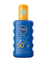Nivea - Protect & Care Kids Sun Spray Spf 50+ - Kids - Nude