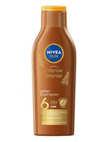 Nivea - Intense Bronze Sun Lotion Spf 6 - Kūno priežiūros priemonė - Nude
