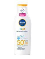 Nivea - Kids Sensitive Protect Sun Lotion Spf 50+ - Kids - Nude