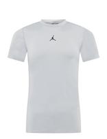 Nike - Nike Jordan Sport Men's Dri-Fit Short-Sleeve Base Layer Top - Sportiniai apatiniai drabužiai - Pilka