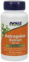 NOW FOODS Astragalus ekstraktas - Astragalus 500 mg (90 kapsulių).