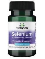 Swanson Selenium, 200mcg - 120 kapsulių