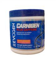 Evogen Carnigen Plus Caffeine, Mango Lemonade - 78 gramų