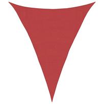 vidaXL Uždanga nuo saulės, raudonos spalvos, 3x4x4m, HDPE, 160g/m²