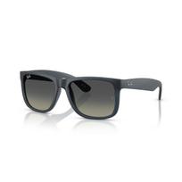 Ray-Ban Justin Classic akiniai | Rubber Blue - Gradient Grey