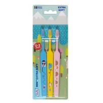 Itin minkštas dantų šepetėlis vaikams Tepe Mini Extra Soft, 3 vnt.