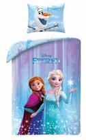 Medvilninė patalynė 140x200 FROZEN Elsa ir Anna