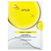 Šviesinamoji lakštinė veido kaukė Anua Green Lemon Vita C Blemish Serum 25 ml