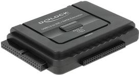 DLC DELOCK konverteris iš USB 3.0 į SATA 6Gb/s / IDE 40 kontaktas / IDE 44 kontaktas su atsargine funkcija